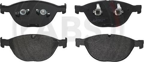 A.B.S. P06066 - Тормозные колодки, дисковые, комплект autospares.lv