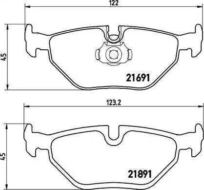 A.B.S. 36908 OE - Тормозные колодки, дисковые, комплект autospares.lv