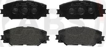 A.B.S. P83082 - Тормозные колодки, дисковые, комплект autospares.lv