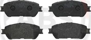 A.B.S. P83105 - Тормозные колодки, дисковые, комплект autospares.lv