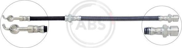 A.B.S. SL 4943 - Тормозной шланг autospares.lv