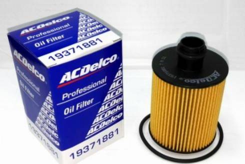 ACDelco 19371881 - Масляный фильтр autospares.lv