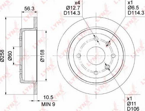 ACDelco 19372232 - Тормозной диск autospares.lv