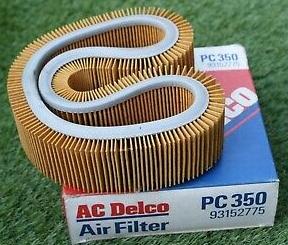ACDelco PC 350 - Воздушный фильтр, двигатель autospares.lv