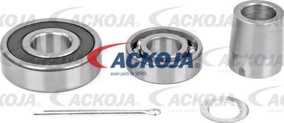 ACKOJA A54-0013 - Подшипник ступицы колеса, комплект autospares.lv