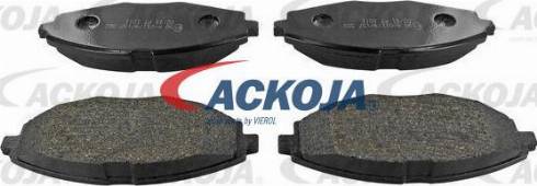 ACKOJA A51-2100 - Тормозные колодки, дисковые, комплект autospares.lv