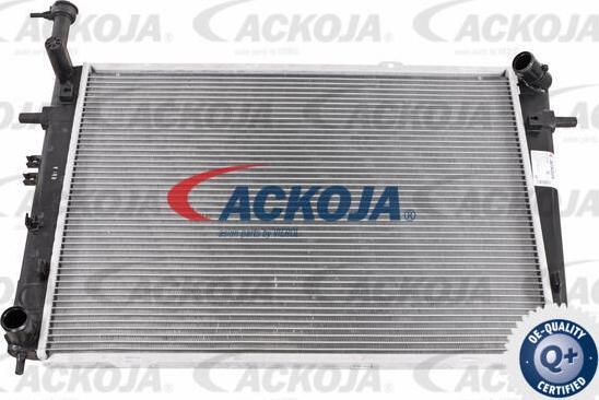 ACKOJA A53-60-0004 - Радиатор, охлаждение двигателя autospares.lv