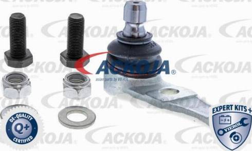 ACKOJA A53-1139 - Шаровая опора, несущий / направляющий шарнир autospares.lv