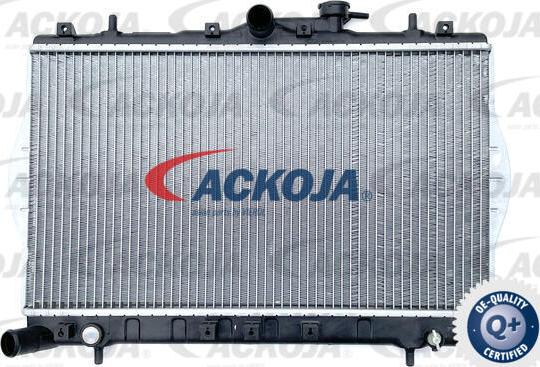 ACKOJA A52-60-1004 - Радиатор, охлаждение двигателя autospares.lv