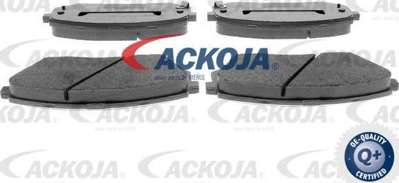 ACKOJA A52-0074 - Тормозные колодки, дисковые, комплект autospares.lv