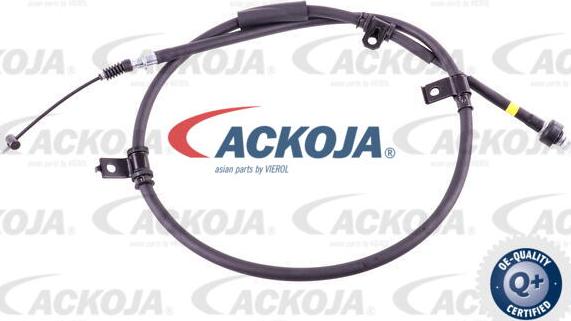 ACKOJA A52-30011 - Тросик, cтояночный тормоз autospares.lv