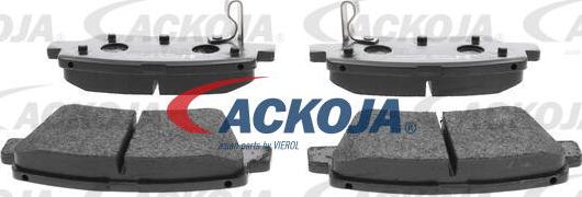 ACKOJA A52-2147 - Тормозные колодки, дисковые, комплект autospares.lv