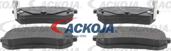 ACKOJA A52-2102 - Тормозные колодки, дисковые, комплект autospares.lv