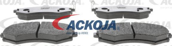 ACKOJA A52-2107 - Тормозные колодки, дисковые, комплект autospares.lv