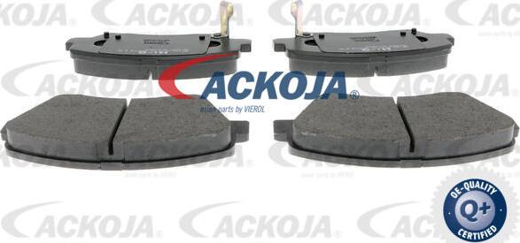 ACKOJA A52-2112 - Тормозные колодки, дисковые, комплект autospares.lv