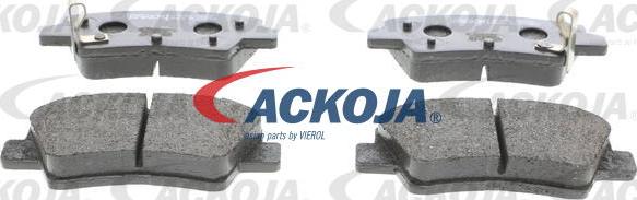 ACKOJA A52-2135 - Тормозные колодки, дисковые, комплект autospares.lv