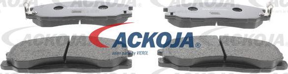 ACKOJA A52-2133 - Тормозные колодки, дисковые, комплект autospares.lv