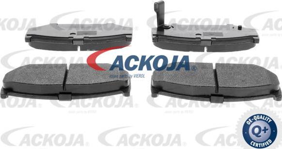 ACKOJA A64-0014 - Тормозные колодки, дисковые, комплект autospares.lv