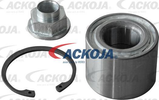 ACKOJA A64-0081 - Подшипник ступицы колеса, комплект autospares.lv