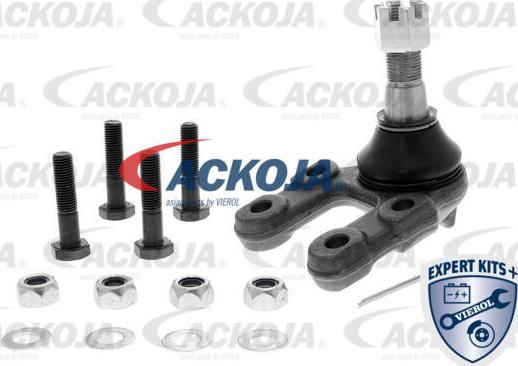 ACKOJA A38-9500 - Шаровая опора, несущий / направляющий шарнир autospares.lv