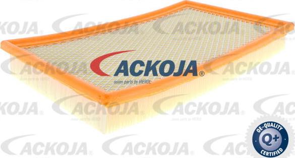 ACKOJA A38-0400 - Воздушный фильтр, двигатель autospares.lv