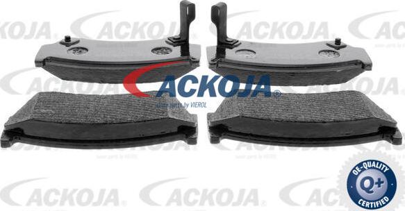 ACKOJA A38-0050 - Тормозные колодки, дисковые, комплект autospares.lv