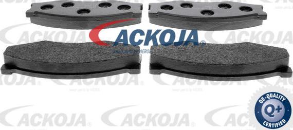 ACKOJA A38-0030 - Тормозные колодки, дисковые, комплект autospares.lv