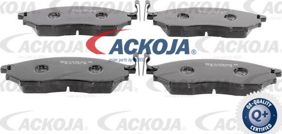 ACKOJA A38-0150 - Тормозные колодки, дисковые, комплект autospares.lv