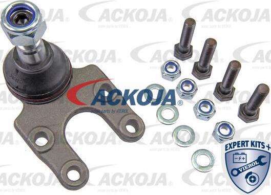 ACKOJA A38-0182 - Шаровая опора, несущий / направляющий шарнир autospares.lv