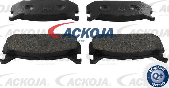 ACKOJA A32-0044 - Тормозные колодки, дисковые, комплект autospares.lv