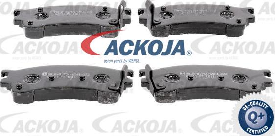 ACKOJA A32-0042 - Тормозные колодки, дисковые, комплект autospares.lv