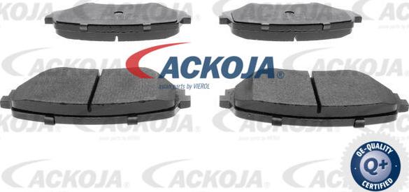 ACKOJA A32-0066 - Тормозные колодки, дисковые, комплект autospares.lv
