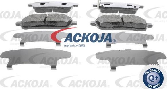 ACKOJA A32-0030 - Тормозные колодки, дисковые, комплект autospares.lv