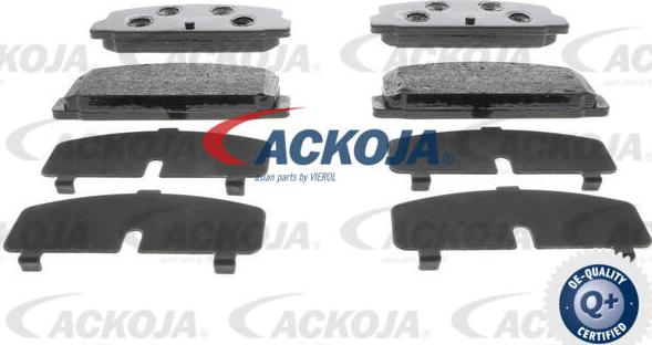 ACKOJA A32-0032 - Тормозные колодки, дисковые, комплект autospares.lv