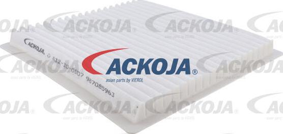 ACKOJA A32-30-0007 - Фильтр воздуха в салоне autospares.lv