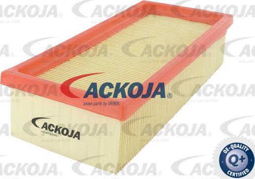 ACKOJA A37-0400 - Воздушный фильтр, двигатель autospares.lv