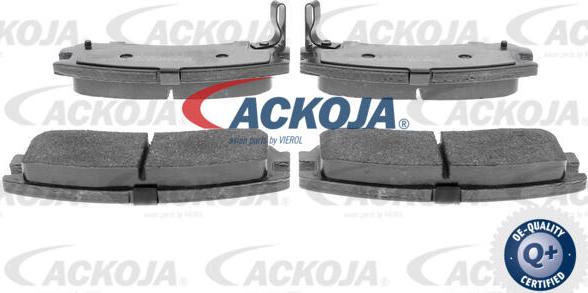 ACKOJA A37-0007 - Тормозные колодки, дисковые, комплект autospares.lv