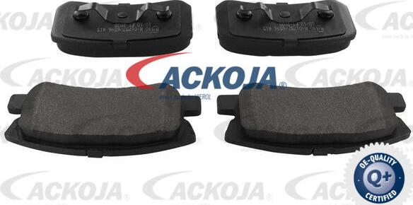 ACKOJA A37-0013 - Тормозные колодки, дисковые, комплект autospares.lv