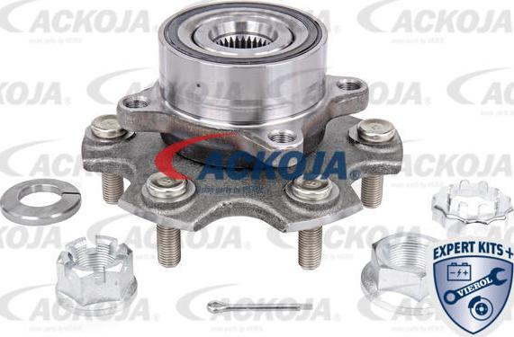 ACKOJA A37-0195 - Подшипник ступицы колеса, комплект autospares.lv