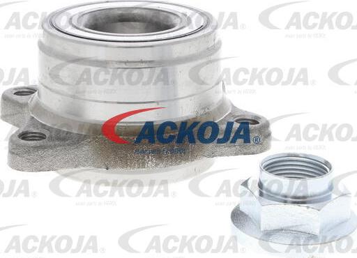 ACKOJA A37-0161 - Подшипник ступицы колеса, комплект autospares.lv