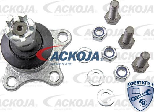 ACKOJA A37-0128 - Шаровая опора, несущий / направляющий шарнир autospares.lv