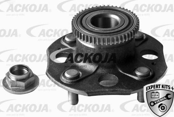 ACKOJA A26-0066 - Подшипник ступицы колеса, комплект autospares.lv