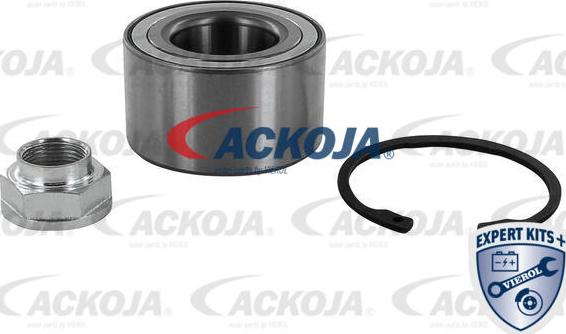 ACKOJA A26-0063 - Подшипник ступицы колеса, комплект autospares.lv