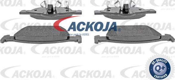 ACKOJA A26-0034 - Тормозные колодки, дисковые, комплект autospares.lv