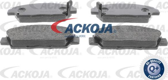 ACKOJA A26-0023 - Тормозные колодки, дисковые, комплект autospares.lv