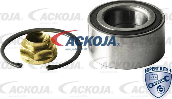 ACKOJA A26-0212 - Подшипник ступицы колеса, комплект autospares.lv