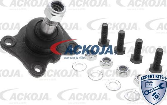 ACKOJA A70-9500 - Шаровая опора, несущий / направляющий шарнир autospares.lv