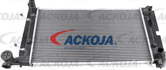 ACKOJA A70-60-0001 - Радиатор, охлаждение двигателя autospares.lv