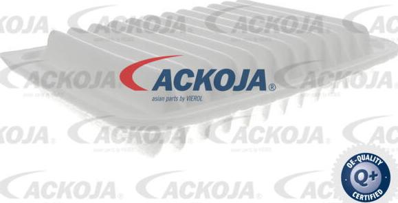 ACKOJA A70-0406 - Воздушный фильтр, двигатель autospares.lv