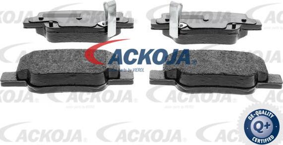 ACKOJA A70-0089 - Тормозные колодки, дисковые, комплект autospares.lv